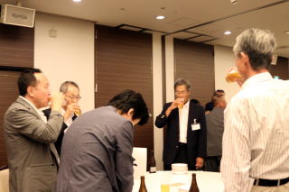 緑寿同窓会 乾杯 2